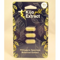 Kijo Gold Extract - Mitragyna Speciosa Botanical Extract Capsules (3pk)(1)